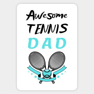 US Open Tennis Dad Racket and Ball Sticker